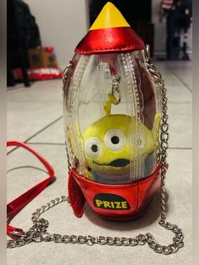 Disney Toy Story Pizza Planet Claw Machine Crossbody Bag